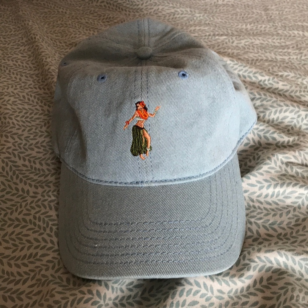 Denim Hula Girl Hat